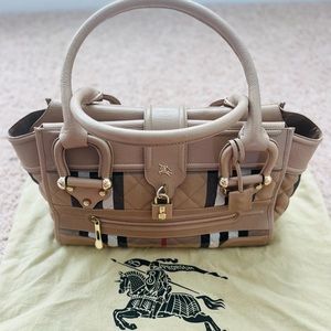 Authentic Burberry Check Bag